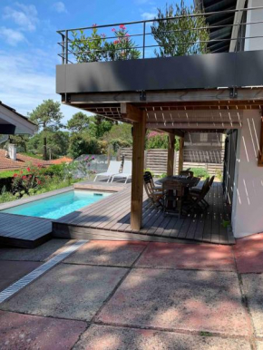 Villa avec piscine au Pyla